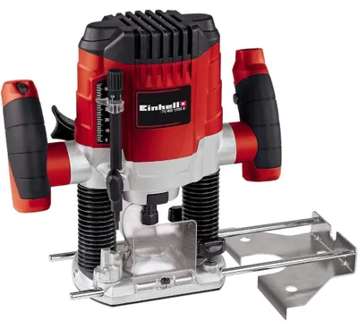 Immagine prodotto di Fresatrice verticale 1100W con controllo della velocità e guida di taglio EINHELL TC-RO1155 E