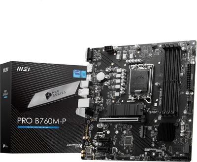 Produktbild von Msi 7E02-009R Pro B760M-P