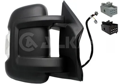 Produktbild von ALKAR 9242922 Außenspiegel Seitenspiegel Rechts für FIAT Ducato Kastenwagen (250, 290) Beheizt Konvex Elektrisch