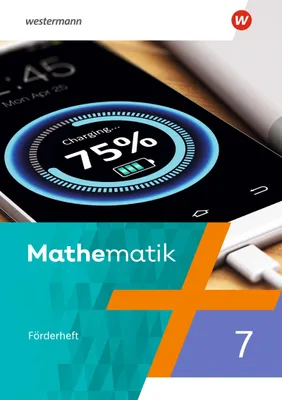 Produktbild von Mathematik 7. Förderheft mit Lösungen. Für Berlin, Brandenburg, Sachsen-Anhalt, Thüringen