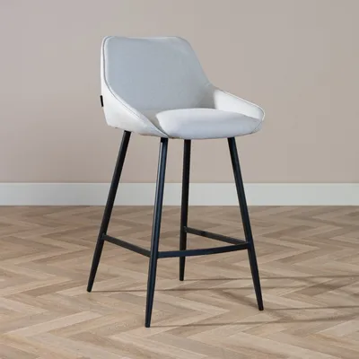 Immagine prodotto di Sgabello Bronx71 Lova grigio in tessuto riciclato 68 cm