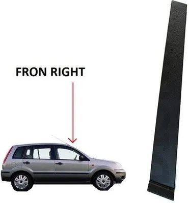 Produktbild von Türsäule Tür Abdeckung Leiste VORNE RECHTS + Clips für Ford Fusion 2002-
