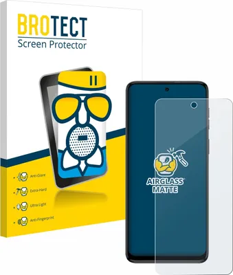 Produktbild von BROTECT Entspiegelungs Schutzglas für Motorola Moto G54 / G55 Schutzfolie Panzer Folie Glas Display Schutz matt