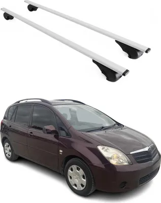 Immagine prodotto di Barre portatutto trasversali per Toyota Verso 2001-2003, colore argento