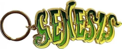 Produktbild von Genesis Green Classic Logo Schlüsselanhänger