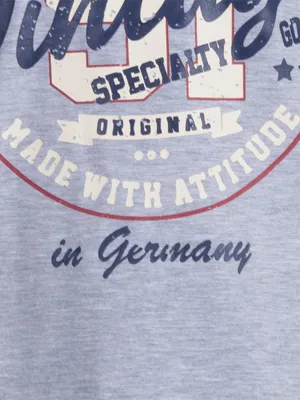 Produktbild von Pyjama Set Kurz - Paul Vintage, Farbe:grau, Größe:3XL