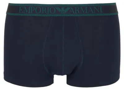 Obrázok produktu pre Emporio Armani pánske boxerky zo strečovej tkaniny, modré, veľkosť M