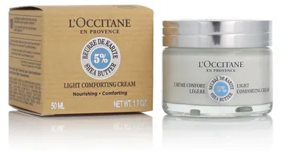 Image de L'Occitane Crème légère et réconfortante au beurre de karité