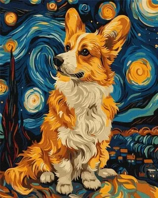 Zdjęcie produktu dla Malowanie po numerach - Magiczny korgi 40x50cm - Ideyka