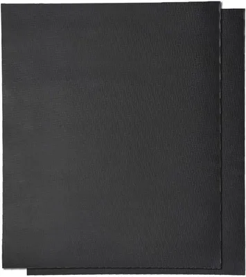 Produktbild von Famanu BBQ-Grillmat, 40 x 33 cm, antihaftbeschichtet, hitzebeständig, wiederverwendbar, 2 Stück