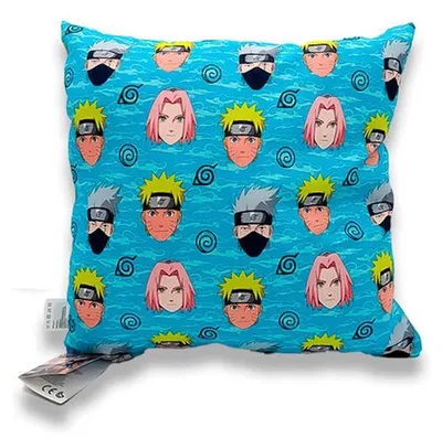 Produktbild von Naruto Dekokissen 38×38 - Kissenbezug mit Füllung Baumwolle