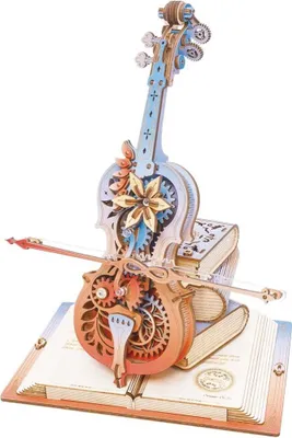 Obrázok produktu pre RoboTime 3D skladačka Magic Cello (mechanický pohon)