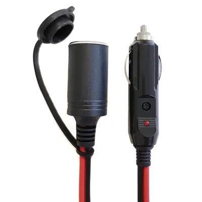 Produktbild von Dino KRAFTPAKET 12V-15A Verlängerungskabel Zigarettenanzünder Elektro Kühlbox 12v/230V