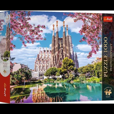 Produktbild von Puzzle Trefl 1000 Teile Premium Plus Qualität Barcelona Spanien