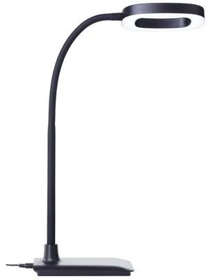 Produktbild von Brilliant G60217/06 Maskat Schreibtischleuchte Kunststoff schwarz LED integriert