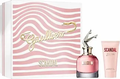 Image de Jean Paul Gaultier Scandal Eau De Parfum Spray 50ml Set 2 Pieces