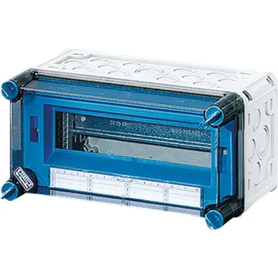 Image de HENSEL Petit tableau de distribution AP 1x12TE Kst IP65