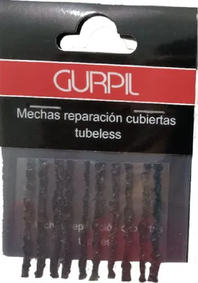 Obrázek produktu pro Gurpil bezdušové zátky do pneumatik, 10 kusů, černé, 3,5 mm, černé, 3,5 mm