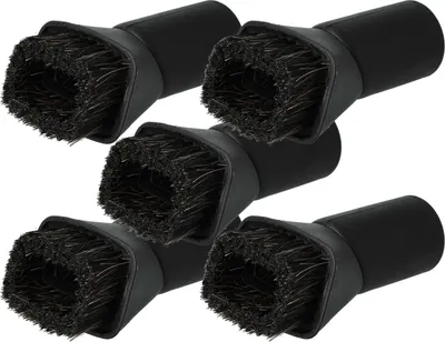 Produktbild von vhbw 5x Staubbürste Möbelbürste Ersatz für Kärcher 6.906-623.0, 2.863-241.0 für Staubsauger mit Rundanschluss 35 mm - 7cm