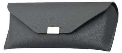 Produktbild von Techsuit - Brillenetui ETK4 aus Kunstleder 16,5 × 8 cm - grau