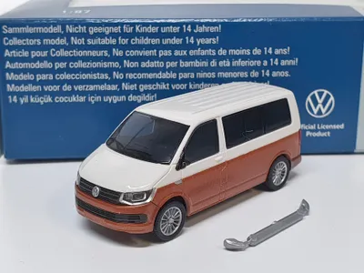 Produktbild von Rietze VW T6 Bus KR candyweiß/copper bronze 11663