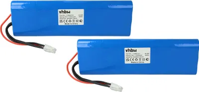 Produktbild von vhbw 2x Akku kompatibel mit Husqvarna Automower 220AC, G2 2004-2006, 230ACX, Solar Hybrid, 210C, 260ACX, SH, 210AC Rasenmäher (2000mAh 18V NiMH)