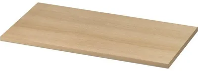 Produktbild von Abdeckplatte Eiche Nachbildung 80,5x43x2,5 cm für 80 cm breiten Korpus
