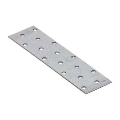 Produktbild von Lochplatte 160 x 40 x 2,00 mm Flachverbinder Holzverbinder verzinkt