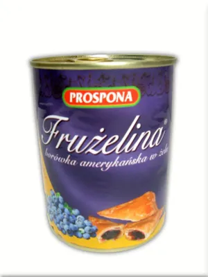 Zdjęcie produktu dla Frużelina Prospona borówka amerykańska 380 g