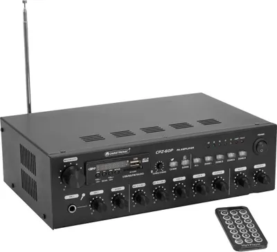 Obrázok produktu pre Omnitronic 80709703 Audioverstärker Leistung/Phase Schwarz (80709703)