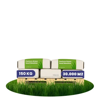 Obrázok produktu pre Pastierska trávna zmes – pre kone a drobný dobytok (150 kg na 3 ha) - Organifer