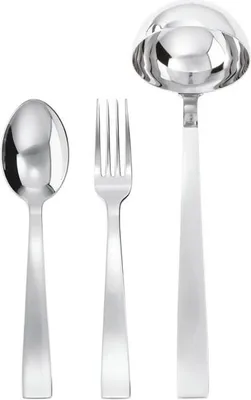 Produktbild von Sambonet S0448 Giò Ponti Servierbesteck 3tlg., Edelstahl 18/10