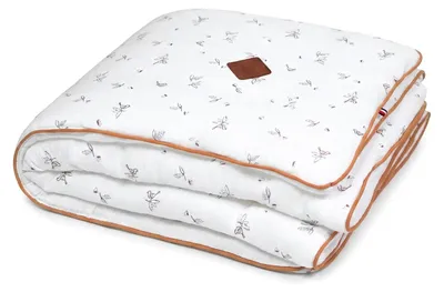 Image de Pour enfants, couverture Melody - 70 x 100 cm - Blanc | par SEVIRA KIDS