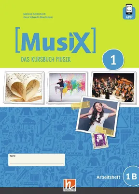 Zdjęcie produktu dla MusiX 1. Arbeitsheft 1B. Neuausgabe 2019. Ausgabe Deutschland, Klasse 6