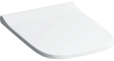 Produktbild von Geberit Smyle WC-Sitz Slim mit Deckel, Wrap over, antibakteriell, weiß, 500.238.01.1