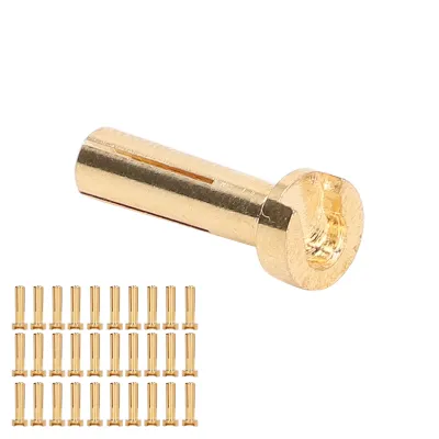 Immagine prodotto di Connettori a banana, spina del connettore della batteria, spina a banana della batteria, spina della batteria da 4 mm, spina del filo della batteria RC, spina a banana della batteria RC