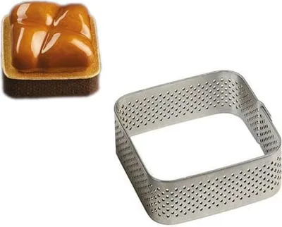 Produktbild von Tortenform perforiert Quadrat