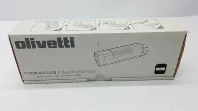 Obrázok produktu pre Olivetti - čierna - originálna - tonerová kazeta - pre d-Color P126, P126W