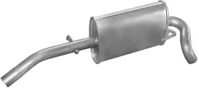 Produktbild von POLMO 23.68 Endschalldämpfer für VW Lupo (6X1, 6E1) Auspuff
