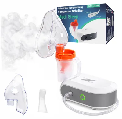 Obrázok produktu pre Inhalátor – Kompresorový Nebulizátor Pre Deti A Dospelých – Lekársky Medi Sleep