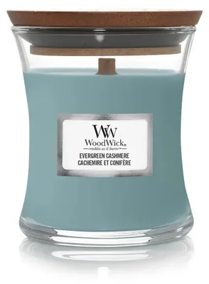 Productafbeelding van WoodWick Evergreen Cashmere, cilinderkaars, groen, 1 stuk