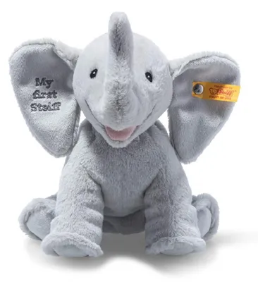 Produktbild von Steiff Kuscheltier Soft Cuddly Friends My First Steiff Elefant Ellie Hellgrau (24 cm)