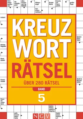 Produktbild von Kreuzworträtsel - Band 5 I Über 280 Rätsel für Erwachsene