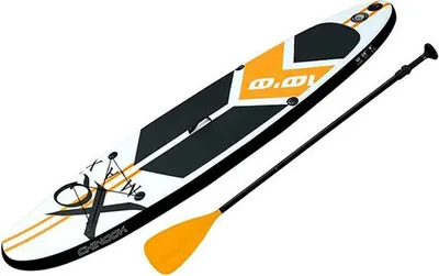 Obrázok produktu pre Paddle Board surf oranžová nafukovacia doska s pádlom, nafukovačkou a taškou 320x76x15cm