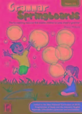 Obrázok produktu pre Grammar Springboards Years 1-2