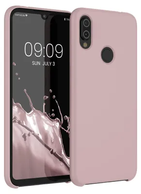 Produktbild von kwmobile Handyhülle für Xiaomi Redmi Note 7 / Note 7 Pro Hülle - Case Silikon - Kabelloses Laden - Schutzhülle Cover in Nude Lilac