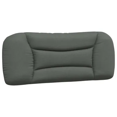 Produktbild von vidaXL Kopfteil-Kissen "Hvar" Dunkelgrau 100 cm Stoff