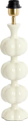 Produktbild von Light & Living - Lampenfuß CALDAS - Ø10x38cm - Weiß