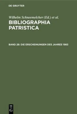 Produktbild von Die Erscheinungen des Jahres 1983