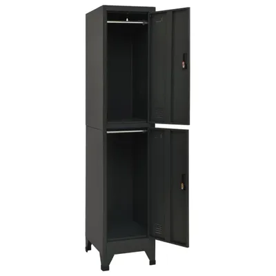 Obrázek produktu pro vidaXL Skříňka antracit 38x45x180 cm Ocel